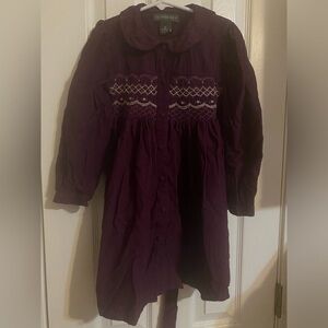 Smocked Copper Key Dress‎